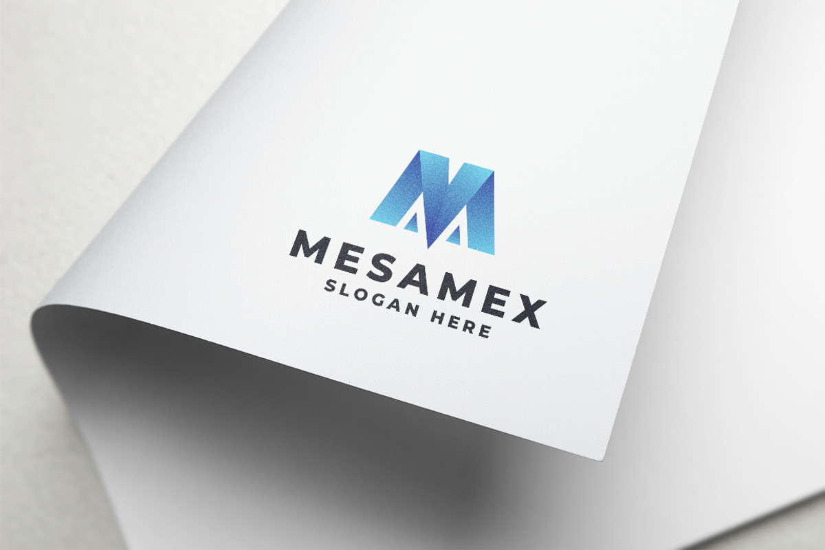 Modern Geometric Letter M Logo, a Branding & Logo Template by Design_Planet (Photo 1 of 3)