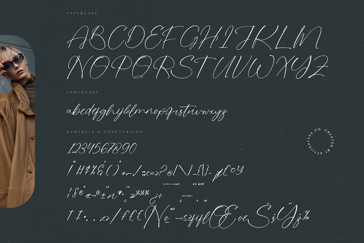 Stylish Aesthetic Handwritten Font, a Script Font by stylishtype.co