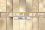 Champagne foil and glitter, a Texture Graphic by Paper Farms (Thumbnail 1 of 3)
