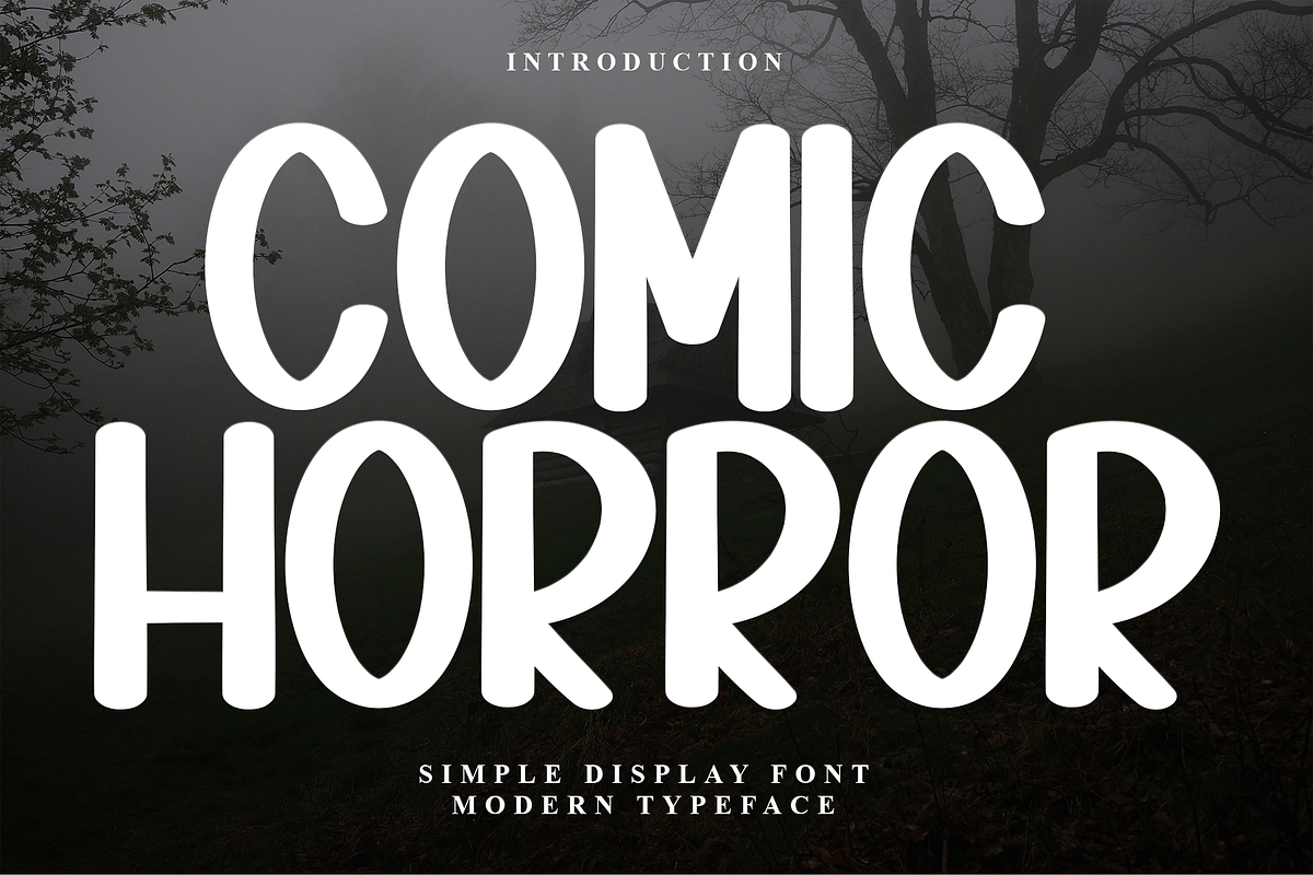 Comic Horror, a Sans Serif Font by InermediaSTUDIO (Photo 2 of 8)