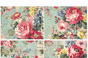 Annabelle Printable Floral Textures, a Texture Graphic by Polka Dot Pixels (Thumbnail 4 of 4)