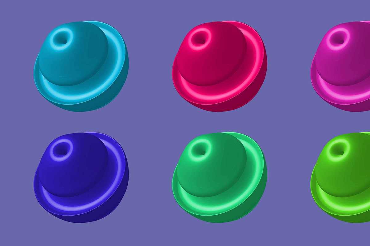 3d Geometric Vector Shape Bundle Set, an Object Graphic by NJ Himel (Photo 6 of 15)