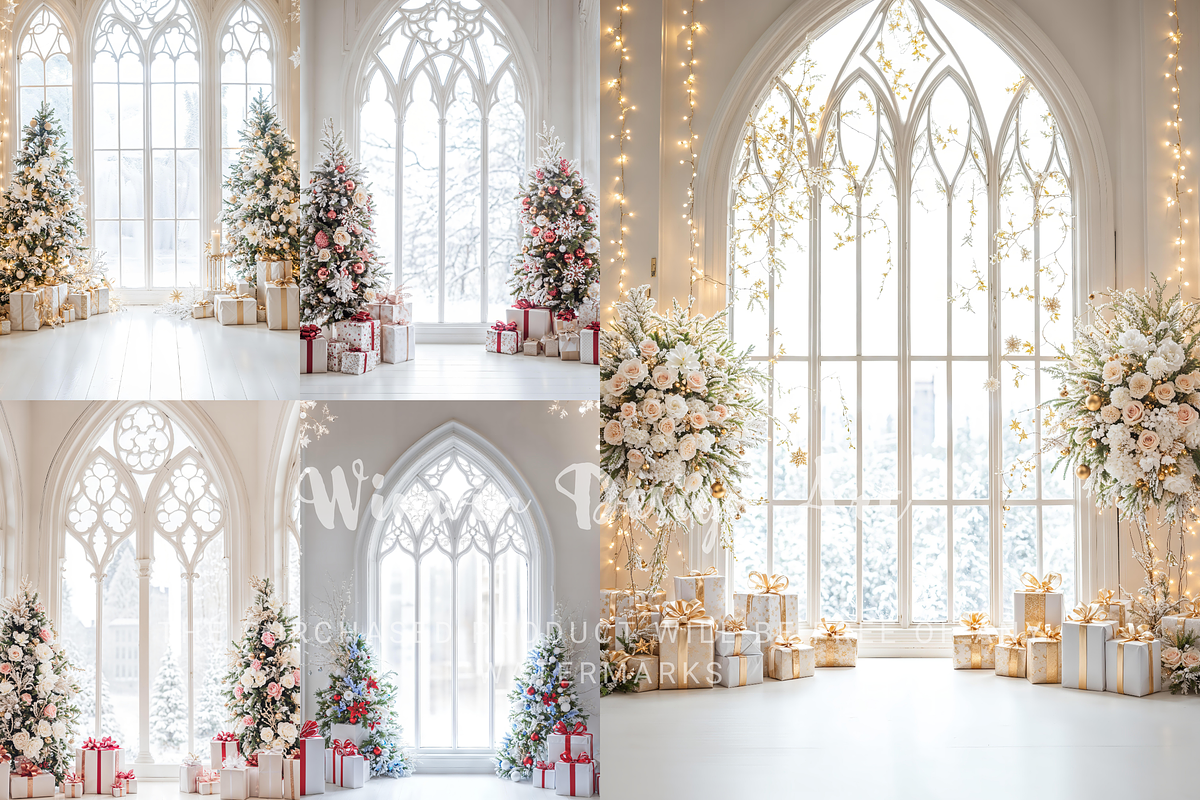 Backlit Christmas Window Backdrop, a Background Photo by Winwin Design Art (Photo 3 of 8)