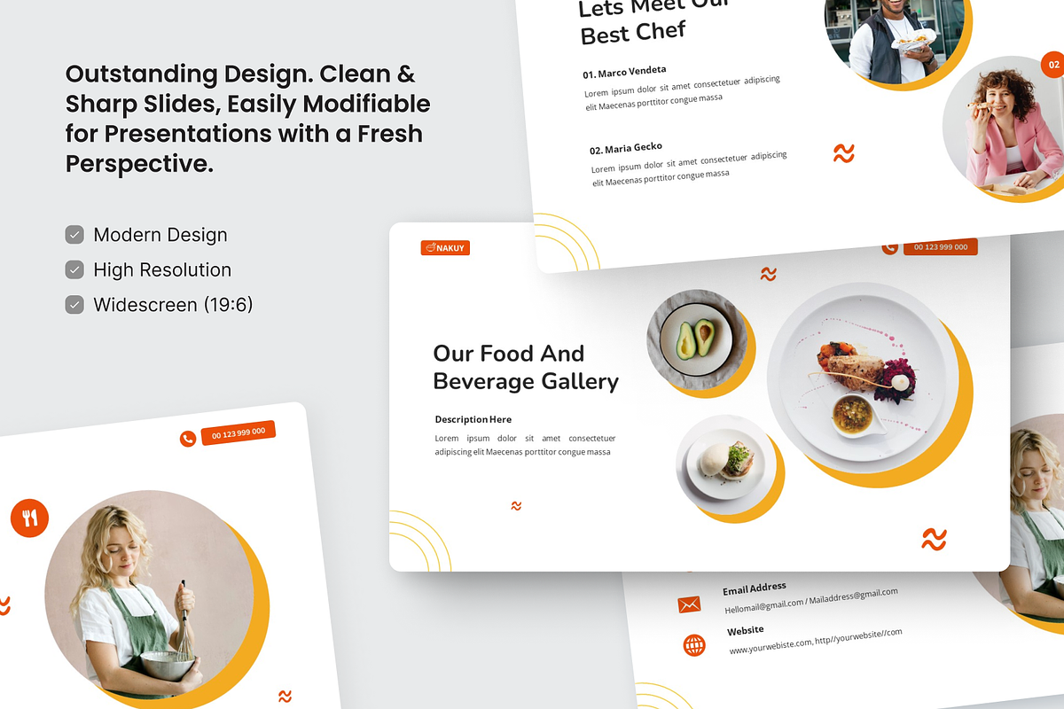 Nakuy - Food And Beverages Keynote, a Presentation Template by SquidPixey (Photo 3 of 6)