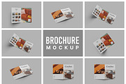 A4 Bifold Brochure Mockup Bundle 77, a Books & Magazine Mockup by Graphicuss (Thumbnail 1 of 6)