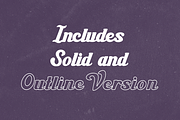 VARSITY Bold Sports Script Font, a Script Font by Blush Font Co. (Thumbnail 5 of 6)