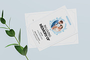 Funeral Program Word Template, an Invitation Template by Creatiya Type (Thumbnail 6 of 6)