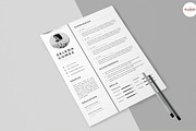 Modern Cv template, a Resume Template by Emaholic Template (Thumbnail 4 of 5)