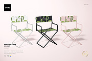 Directors Chair Mockup, a Product Mockup by Creatsy (Thumbnail 1 of 9)