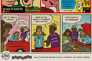 ColorLab Illustrator Vintage Comic, a Brush Add-On by RetroSupply Co. (Thumbnail 11 of 12)