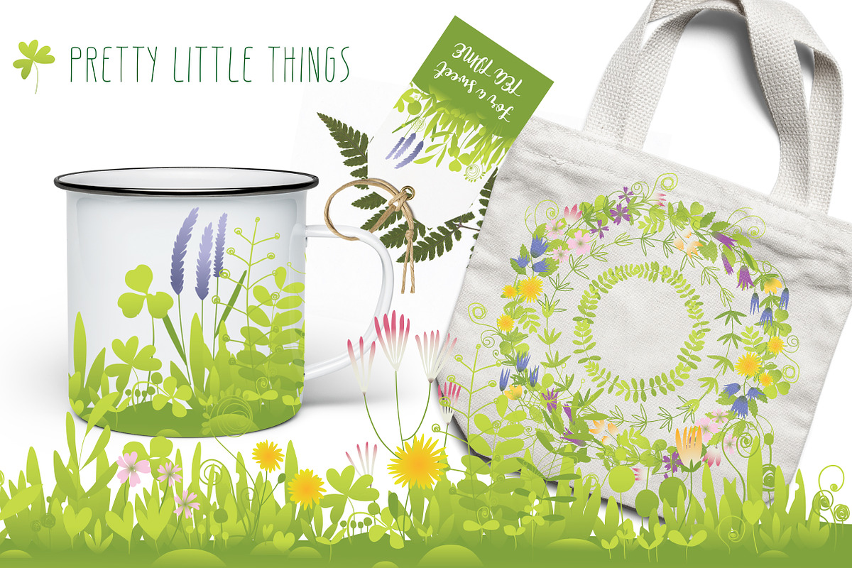 Little Green Garden, an Object Graphic by Nadia Emelianova (Photo 7 of 7)