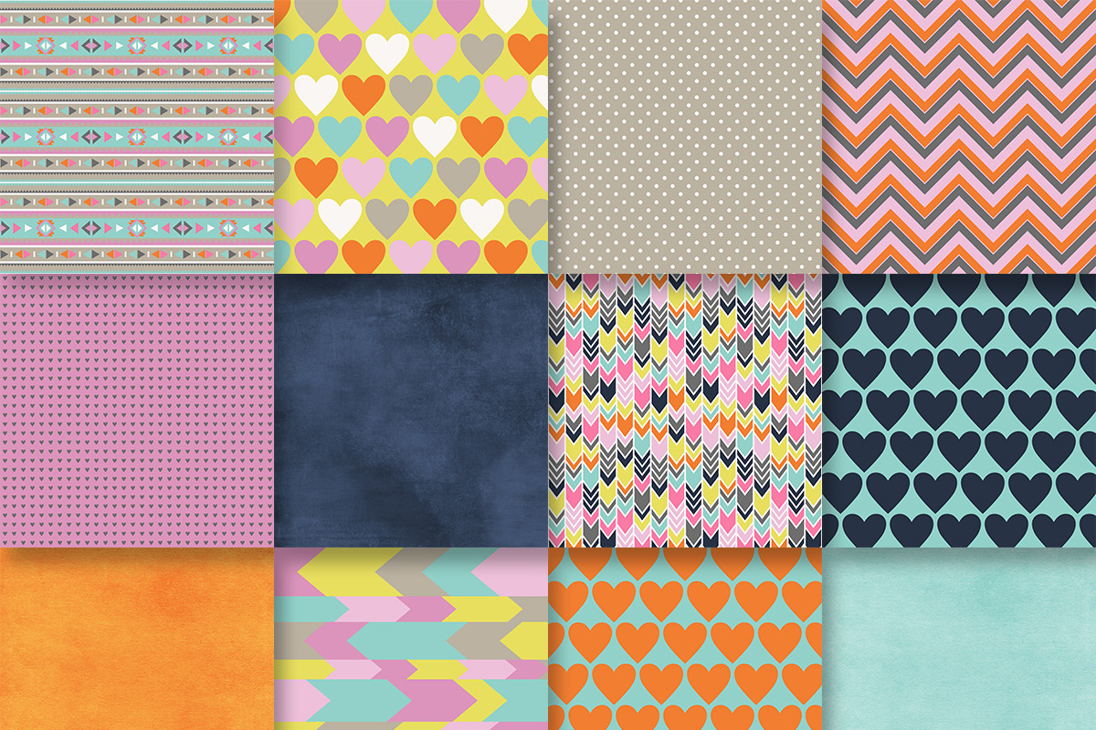 Background Papers Kit 12, a Graphic by Mod Paperie (Photo 2 of 2)