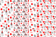 Christmas Collection - cute animals, an Animal Illustration by MM Studio (Thumbnail 9 of 12)