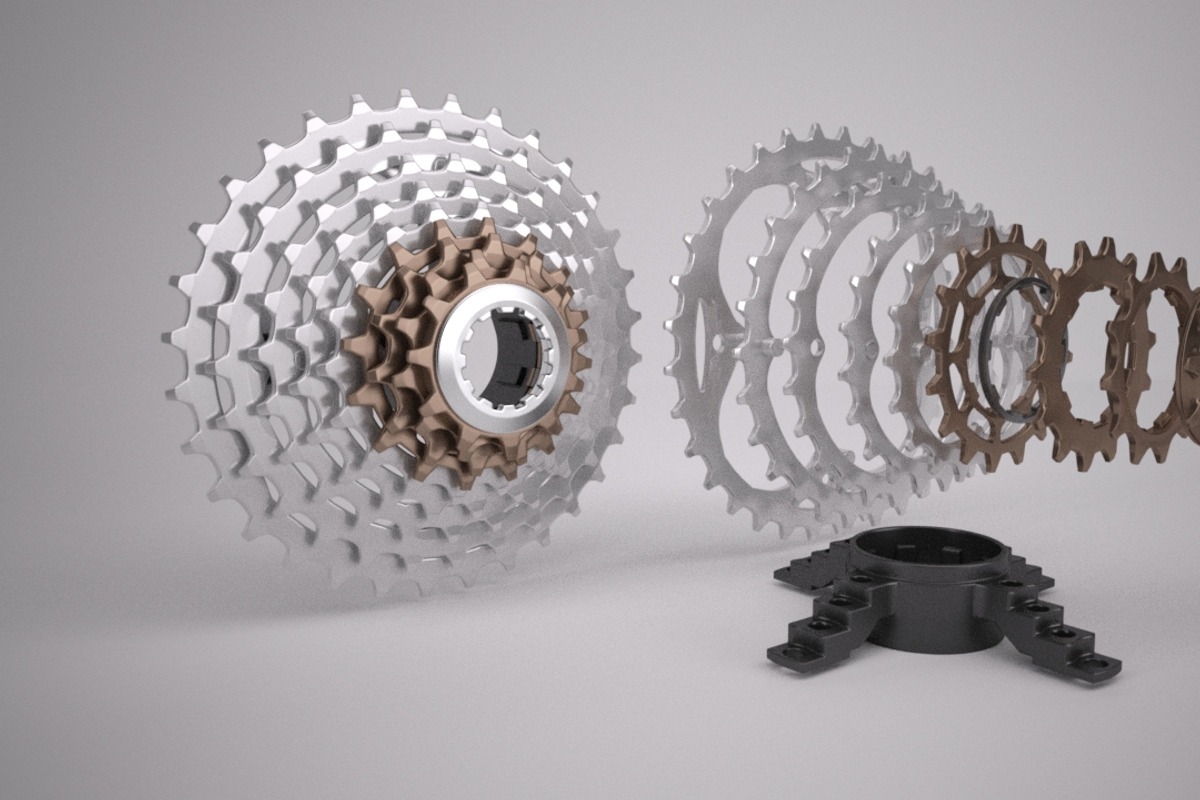 Mountain Bike Sprocket Set, an Object 3D Model by kjpargeterimages (Photo 2 of 5)