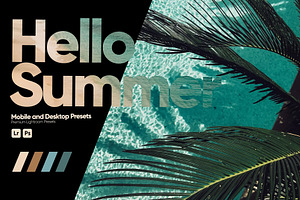 Hello Summer Presets for Lightroom, a Preset Add-On by Hubzway
