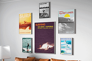 Vintage Surf Posters – Editable PSDs, a Branding & Logo Template by Golden Vision Studio (Thumbnail 2 of 7)