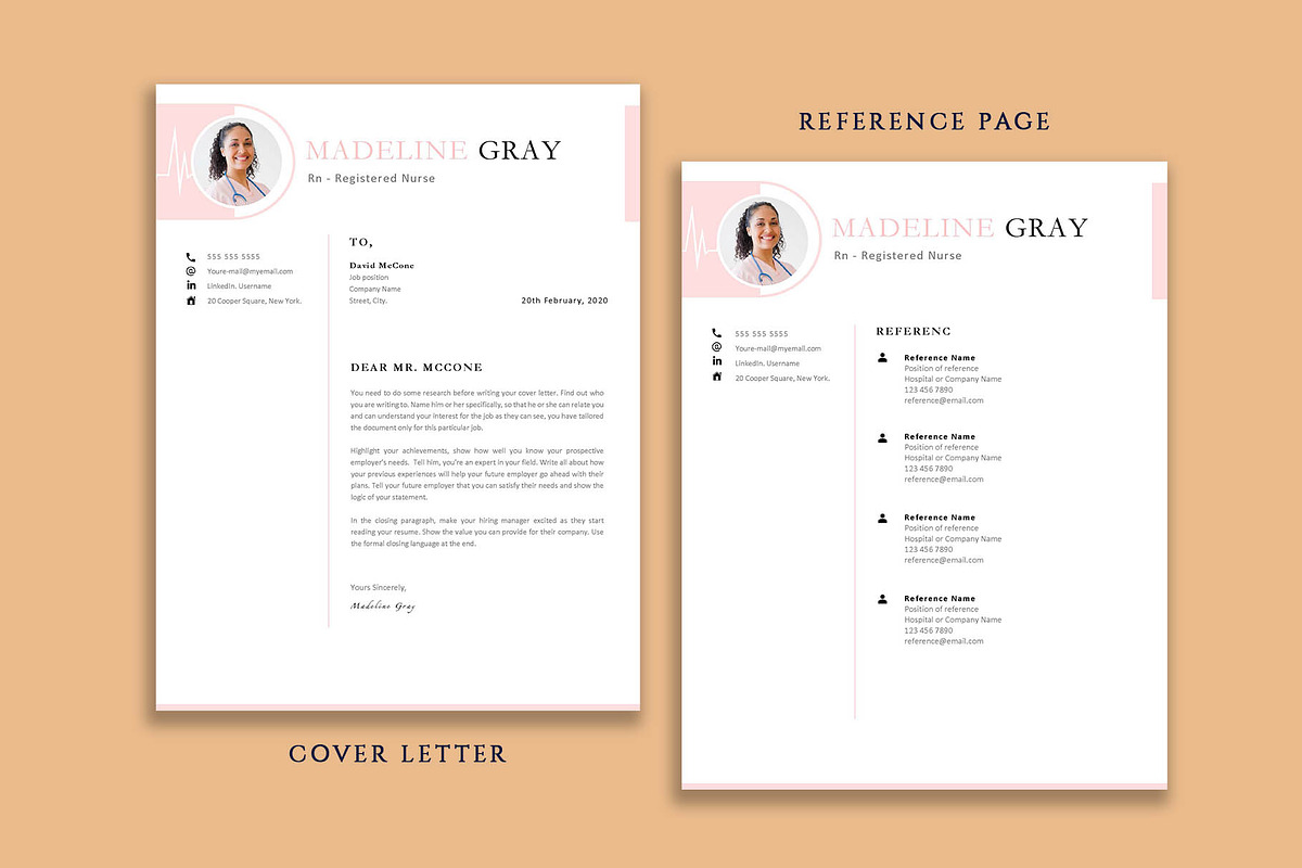 RN Resume Template Nurse, a Resume Template by VictoriousVita (Photo 5 of 8)