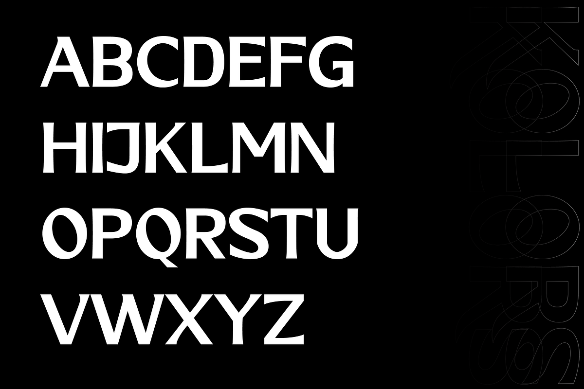 Kolors Modern Aesthetic Font, a Font by Koplexs Studio (Photo 10 of 12)