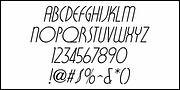 Theater Seats JNL, a Serif Font by Jeff Levine Fonts (Thumbnail 5 of 5)