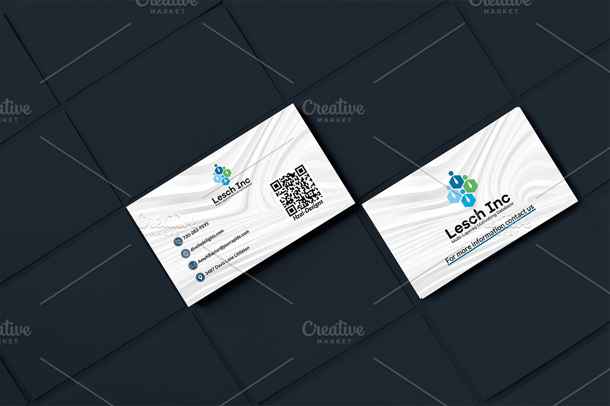 Business Card, a Business Card Template by Hzai-Designs (95)
