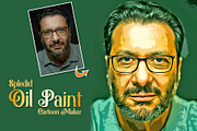 Splendid Oil Paint Cartoon Maker, an Action Add-On by U_Design (Thumbnail 2 of 14)