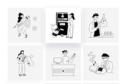 Animated Amnesia Illustrations, a Person Illustration by Vectors Market (Thumbnail 5 of 7)