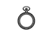 Vintage Pocket Watch SVG Bundle, an Illustration by yasushie (Thumbnail 14 of 31)