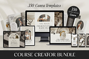 Coach + Course Creator Bundle CANVA, a Magazine Template by Studio Loire (Thumbnail 1 of 76)