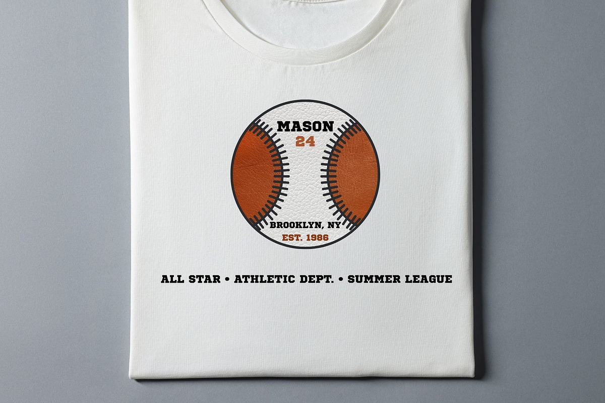 Ball Canva Frames Template Baseball, an Object Graphic by GraphiCarola (Photo 6 of 6)