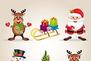 Christmas characters, an Icon by moto_cat (Thumbnail 1 of 2)