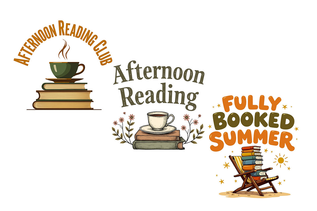 Summer Bookish Hand-Drawn PNG Bundle, a Seasonal Illustration by FloridPrintables (Photo 4 of 11)