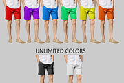 Short Mock-up, a Bottom Mockup by Mock-up Store (Thumbnail 7 of 7)