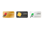 Fuel cards. Realistic gas station, an Object Illustration by Stock-Smart-Start (Thumbnail 1 of 3)