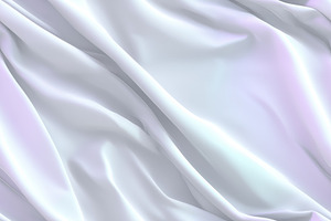 Seamless soft, flowing white satin PCM fabric with gentle folds and a smooth te, a Texture Graphic by Textures & Backgrounds