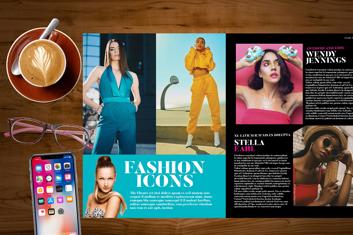 Magazine Template, a Magazine Template by Red Cactus Creative (Photo 8 of 21)