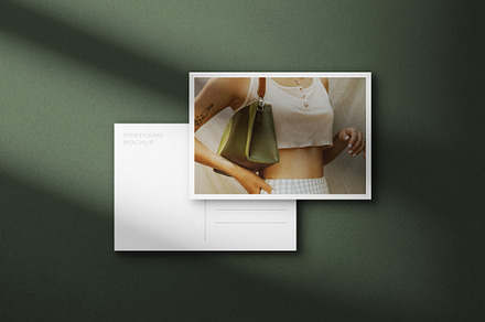 Postcard Mockup Scenes, a Pens & Pencil Mockup by Design Squad