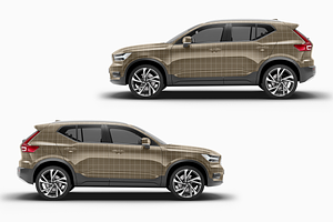 Crossover SUV Mockup 4