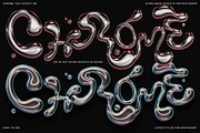 Chrome Text Effect 08, a Graphic by saintricchi (Thumbnail 3 of 6)