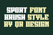 Sport Sobenor Brush, a Handwritten Font by QR Design Studio (Thumbnail 4 of 8)
