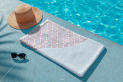 Beach Towel Mockup, a Household Mockup by Trissa (Thumbnail 3 of 7)