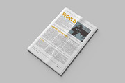 Newspaper Mockups, a Print Template by artimasa (Thumbnail 3 of 6)
