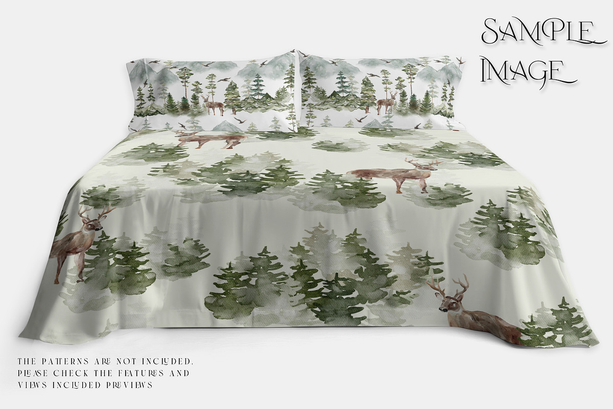 Bedding Flat & Fitted Sheet Mockups, a Product Mockup by mock-ups (Photo 12 of 16)