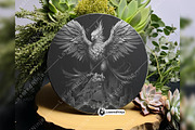 Phoenix Bird Magical Firebird Greek, a Background Graphic by LaseredNinja (Thumbnail 3 of 7)