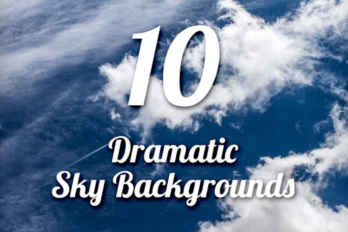 Dramatic Sky Backgrounds Pack 1, a Background Graphic by Design Panoply (Photo 1 of 5)