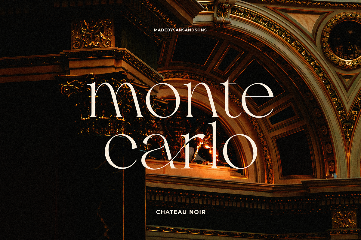 SNS - Chateu Noir, a Serif Font by Sans & Sons (Photo 6 of 9)