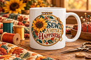 Autumn Sewing Clipart Bundle, an Object Graphic by Colorsfav (Thumbnail 3 of 7)