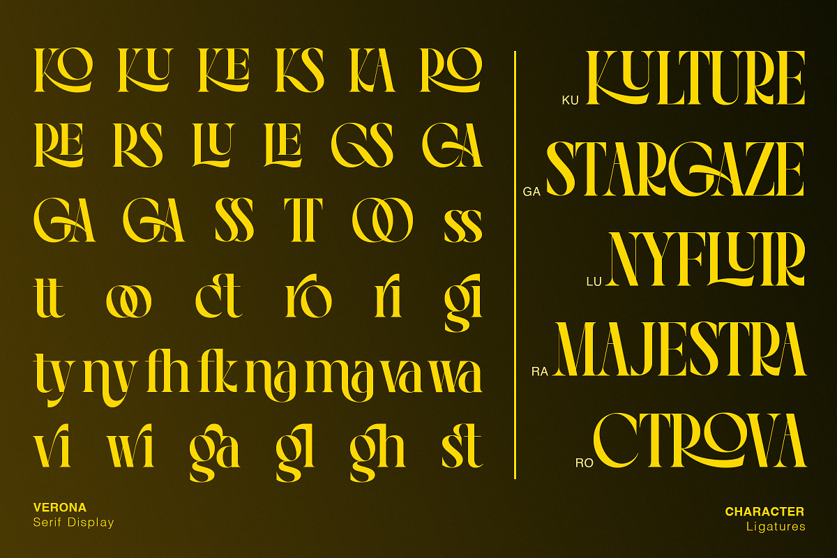 VERONA - Vintage Classic Serif, a Serif Font by The_Type (Photo 10 of 12)