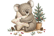 Cozy Winter Animals Clipart Bundle, an Animal Illustration by T-shirt Pond (Thumbnail 3 of 25)