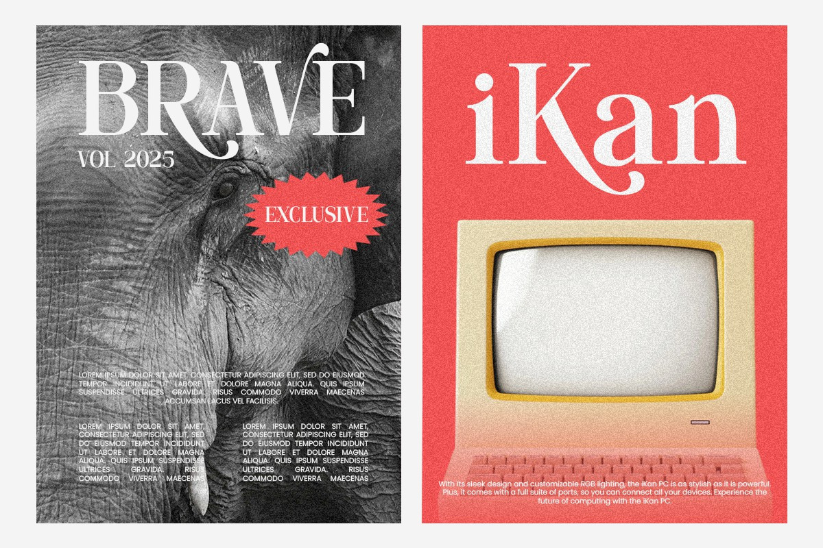 Weest Advega Serif Font, a Serif Font by Koplexs Studio (Photo 2 of 10)