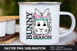 Easter Bunny Season PNG Sublimation